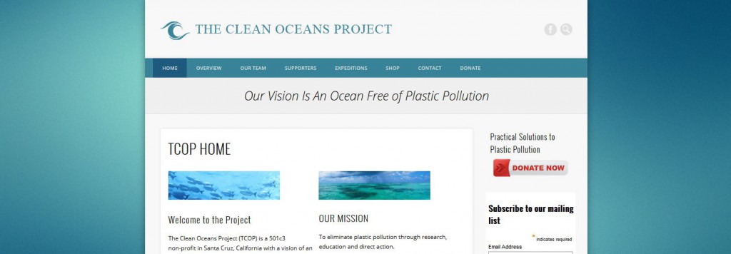 Clean oceans project