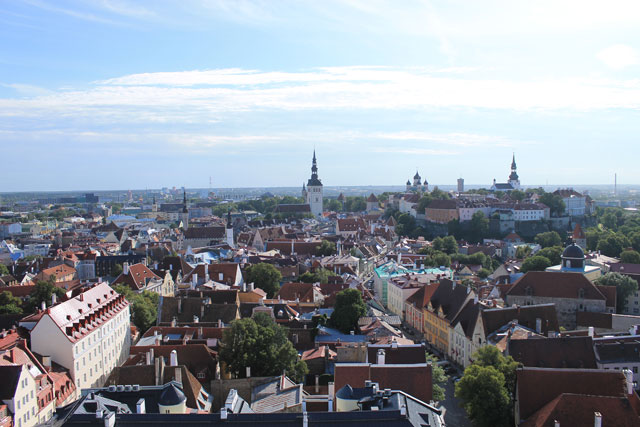 Estland - Tallinn von Oben